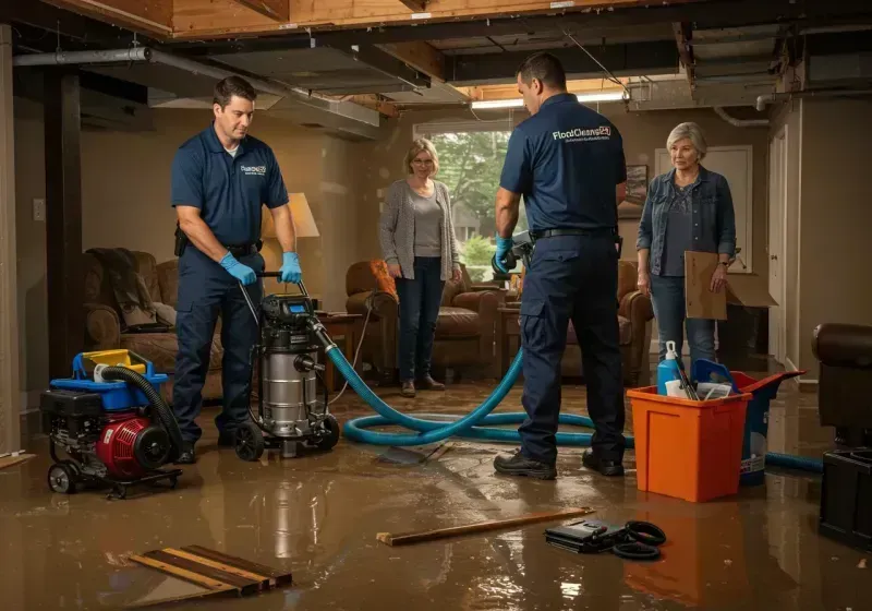 Basement Water Extraction and Removal Techniques process in Kewaskum, WI